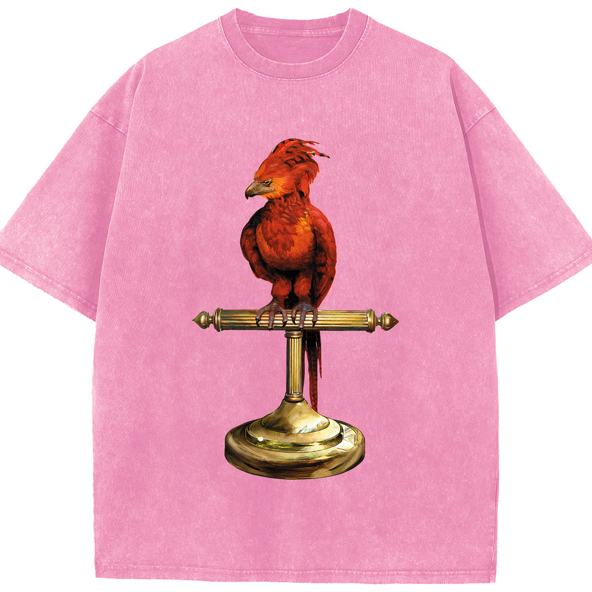 （画像用） Harry Potter ハリー・ポッターシリーズ 綿100% ヴィンテージ風 半袖Tシャツ（フロントプリント）